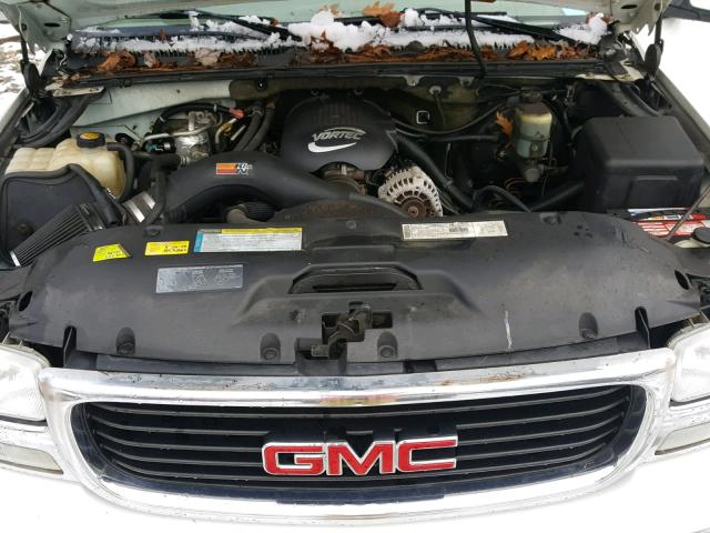 1GKEK13V51J260052 - 2001 GMC YUKON WHITE photo 7