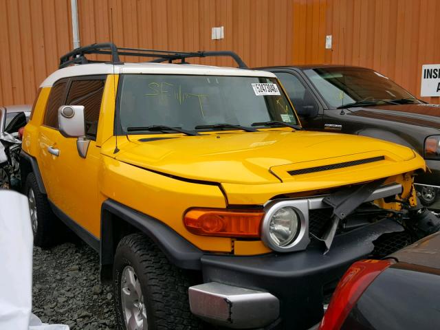 JTEBU11F270023467 - 2007 TOYOTA FJ CRUISER YELLOW photo 1