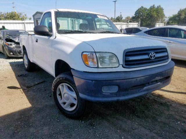 5TBJN32152S331744 - 2002 TOYOTA TUNDRA WHITE photo 1