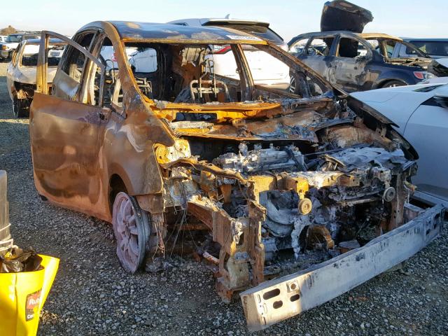 JTDZN3EU5E3366693 - 2014 TOYOTA PRIUS V BURN photo 1