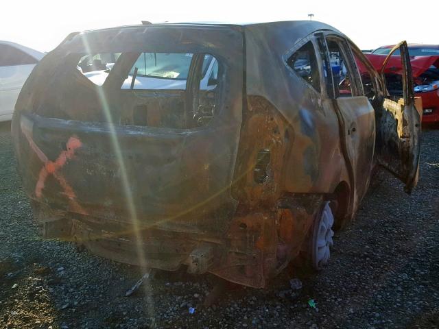 JTDZN3EU5E3366693 - 2014 TOYOTA PRIUS V BURN photo 4