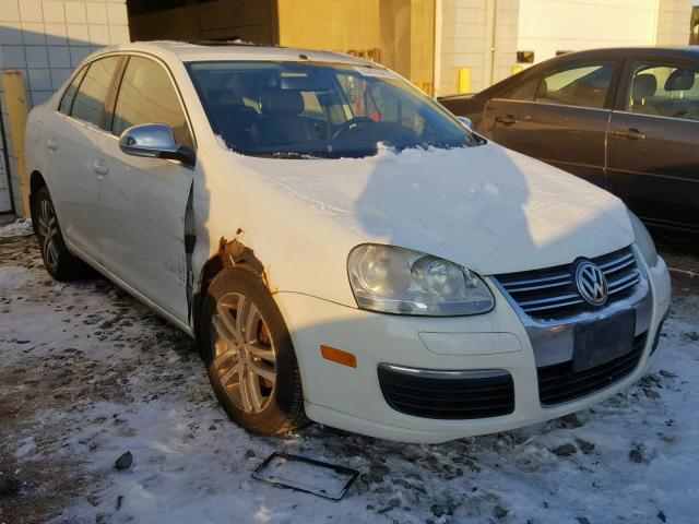 3VWST71K76M798850 - 2006 VOLKSWAGEN JETTA TDI WHITE photo 1