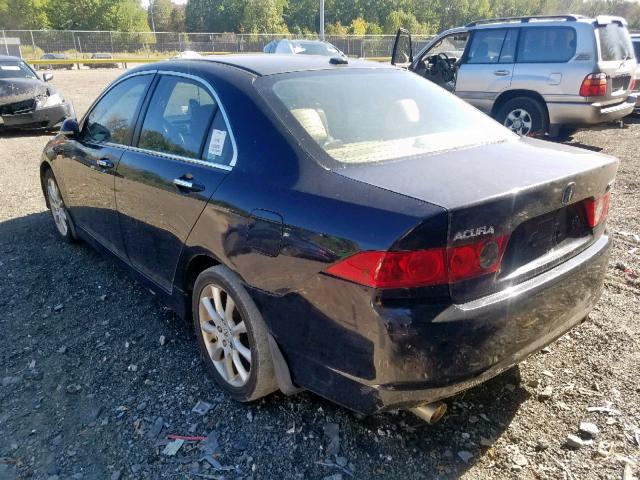 JH4CL96926C007097 - 2006 ACURA TSX BLACK photo 3