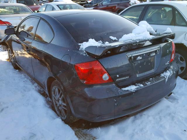 JTKDE177860127883 - 2006 TOYOTA SCION TC 黑色 照片 3