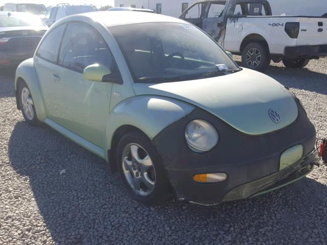 3VWCP21C61M418118 - 2001 VOLKSWAGEN NEW BEETLE GREEN photo 1