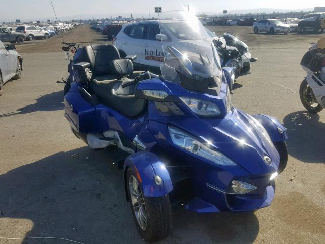 2BXJBKC1XCV001916 - 2012 CAN-AM SPYDER ROA BLUE photo 1