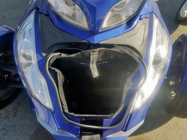 2BXJBKC1XCV001916 - 2012 CAN-AM SPYDER ROA BLUE photo 10