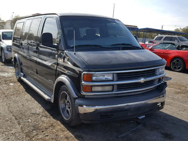 1GBFG15RXW1095614 - 1998 CHEVROLET EXPRESS G1 BLACK photo 1