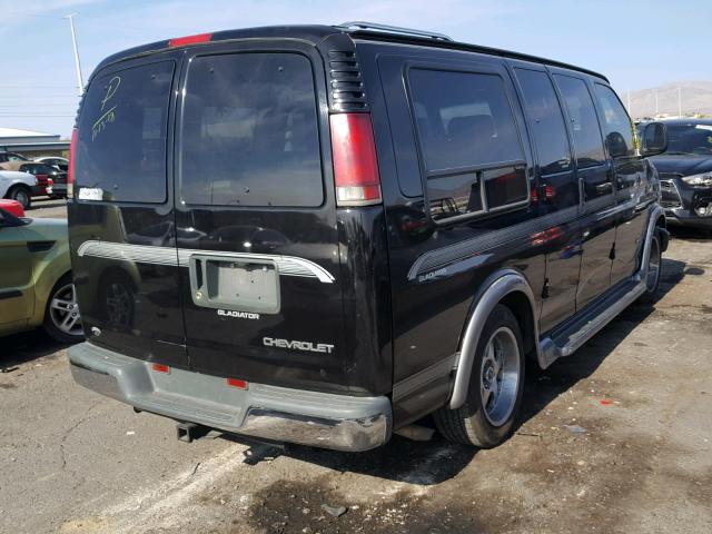 1GBFG15RXW1095614 - 1998 CHEVROLET EXPRESS G1 BLACK photo 4