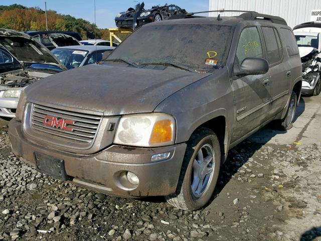 1GKET16SX66157668 - 2006 GMC ENVOY XL GRAY photo 2