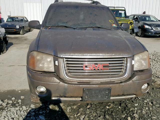 1GKET16SX66157668 - 2006 GMC ENVOY XL GRAY photo 9