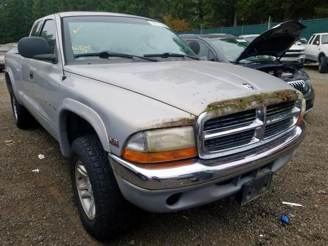 1B7GG22Y9XS278239 - 1999 DODGE DAKOTA SILVER photo 1