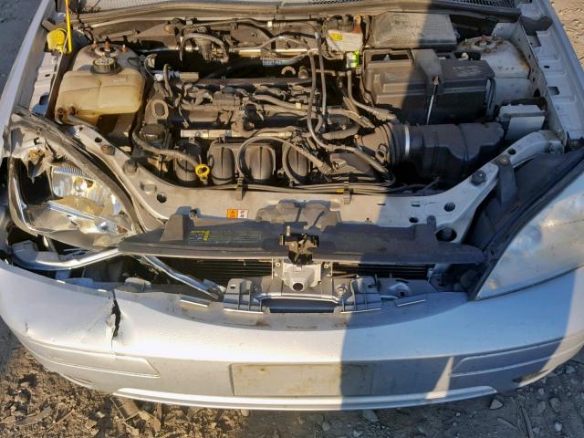 1FAFP37N67W330926 - 2007 FORD FOCUS ZX5 SILVER photo 7