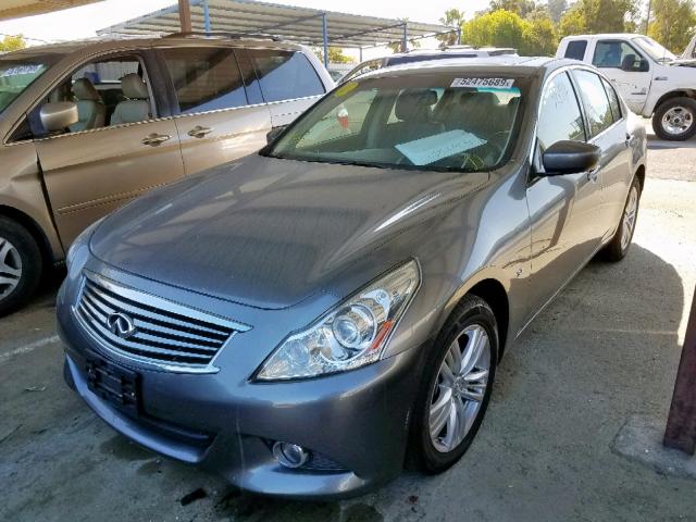 JN1CV6AR3FM522432 - 2015 INFINITI Q40 SILVER photo 2