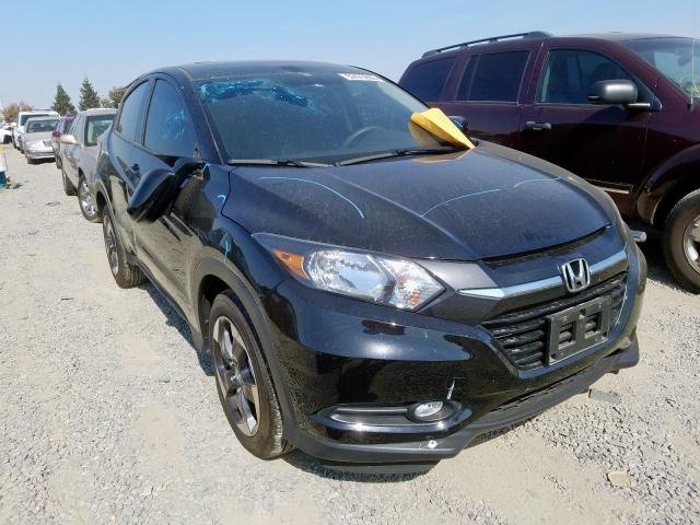 3CZRU6H58JM726213 - 2018 HONDA HR-V EX BLACK photo 1