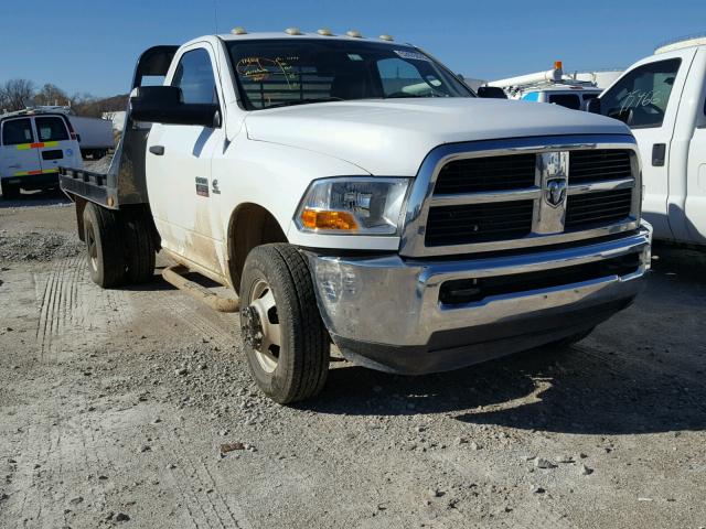 3D6WZ4ELXBG614976 - 2011 DODGE RAM 3500 S WHITE photo 1