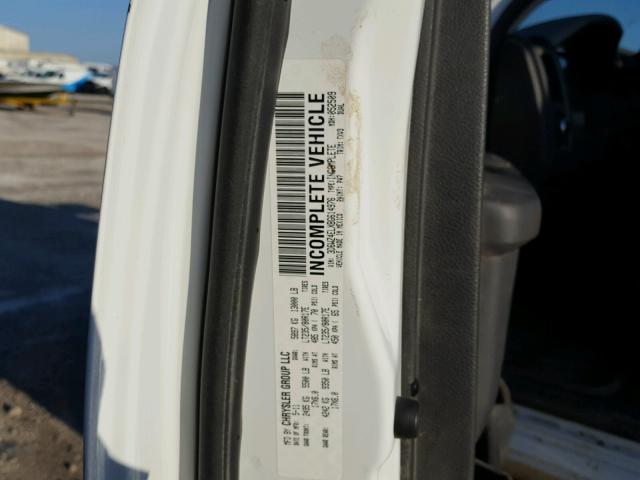 3D6WZ4ELXBG614976 - 2011 DODGE RAM 3500 S WHITE photo 10