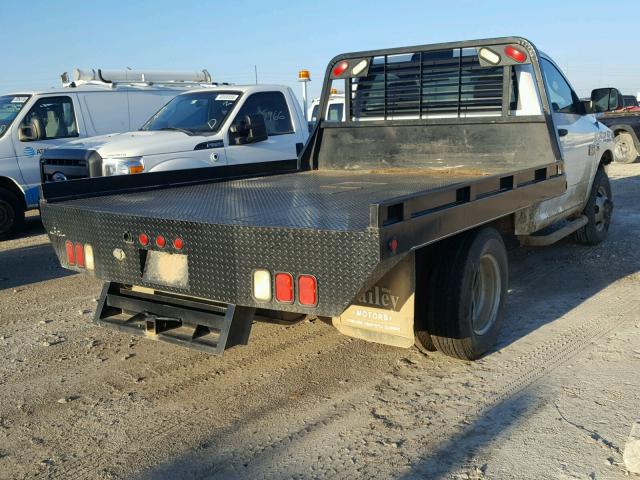 3D6WZ4ELXBG614976 - 2011 DODGE RAM 3500 S WHITE photo 4