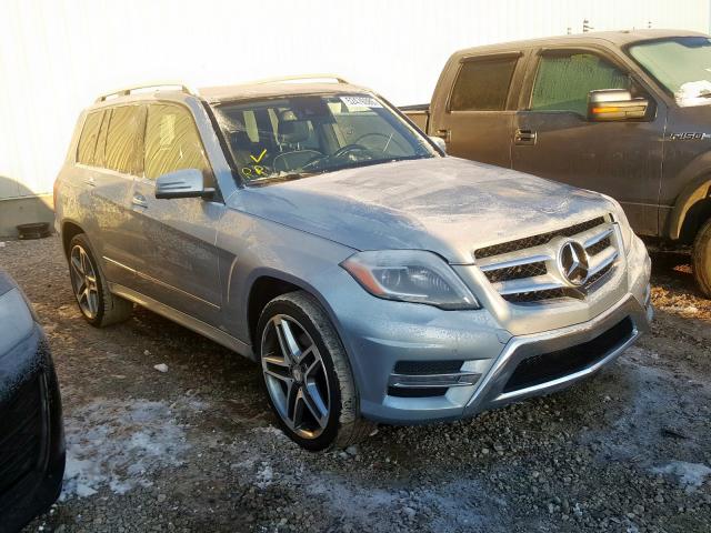 WDCGG0EB7EG301359 - 2014 MERCEDES-BENZ GLK 250 BL SILVER photo 1