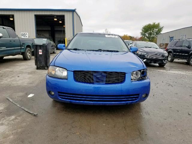 3N1AB51DX6L607888 - 2006 NISSAN SENTRA SE- BLUE photo 9