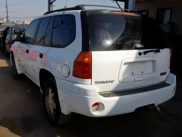 1GKDT13S922184670 - 2002 GMC ENVOY WHITE photo 3