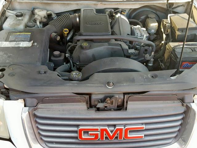 1GKDT13S922184670 - 2002 GMC ENVOY WHITE photo 7