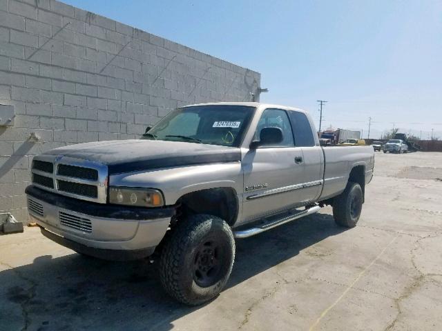 1B7KF23W31J237399 - 2001 DODGE RAM 2500 SILVER photo 2