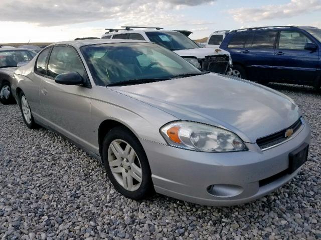 2G1WK161169305511 - 2006 CHEVROLET MONTE CARL ვერცხლისფერი ფოტო 1