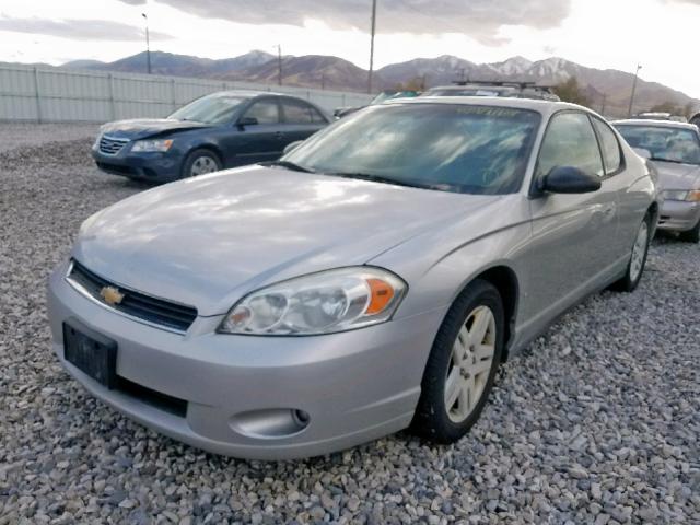 2G1WK161169305511 - 2006 CHEVROLET MONTE CARL ვერცხლისფერი ფოტო 2