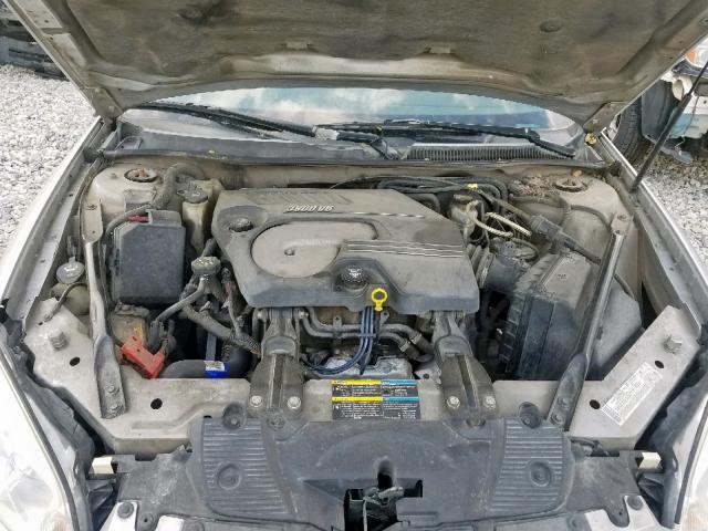 2G1WK161169305511 - 2006 CHEVROLET MONTE CARL ვერცხლისფერი ფოტო 7