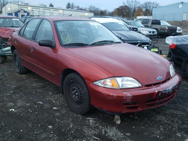 1G1JF524817261989 - 2001 CHEVROLET CAVALIER L ORANGE photo 1