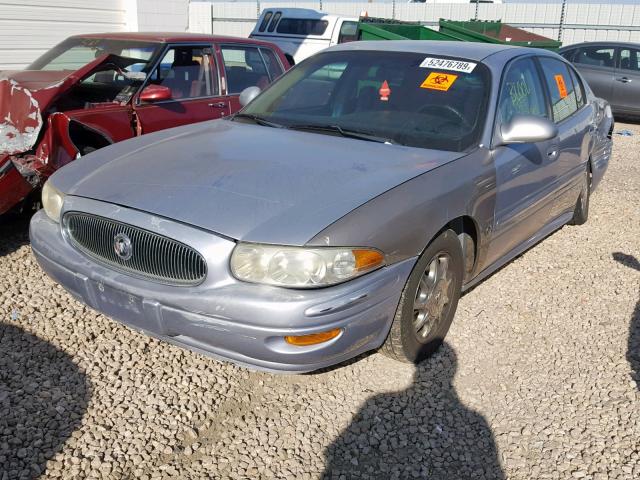 1G4HP52K34U240826 - 2004 BUICK LESABRE CU BLUE photo 2