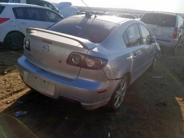 JM1BK32F381114229 - 2008 MAZDA 3 I SILVER photo 4