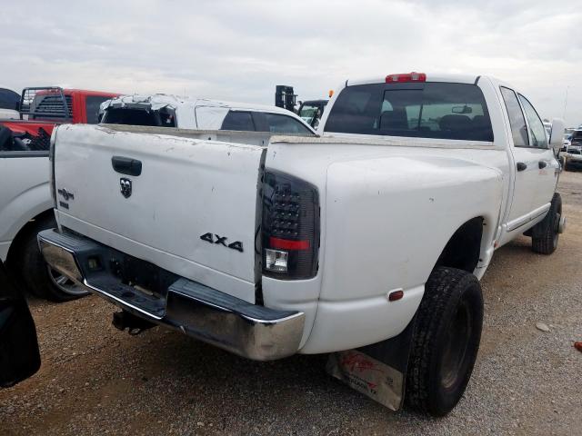 3D7MX48A68G104183 - 2008 DODGE RAM 3500 S WHITE photo 4