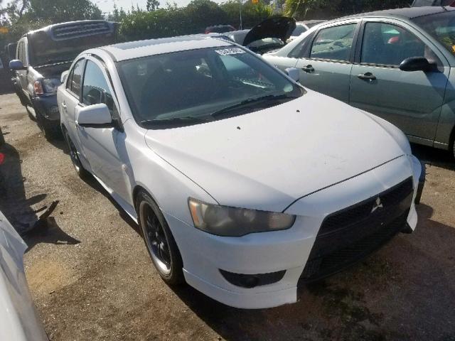 JA3AU86W89U021296 - 2009 MITSUBISHI LANCER GTS WHITE photo 1