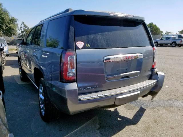 1GKS2CKJ3KR105709 - 2019 GMC YUKON DENA GRAY photo 3