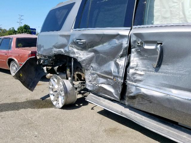 1GKS2CKJ3KR105709 - 2019 GMC YUKON DENA GRAY photo 9