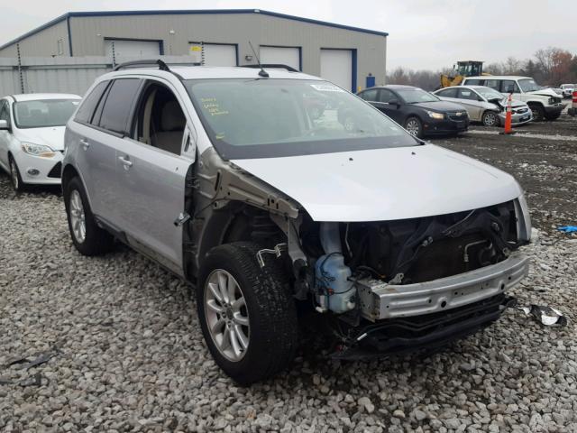 2FMDK4JCXABB01439 - 2010 FORD EDGE SEL GRAY photo 1