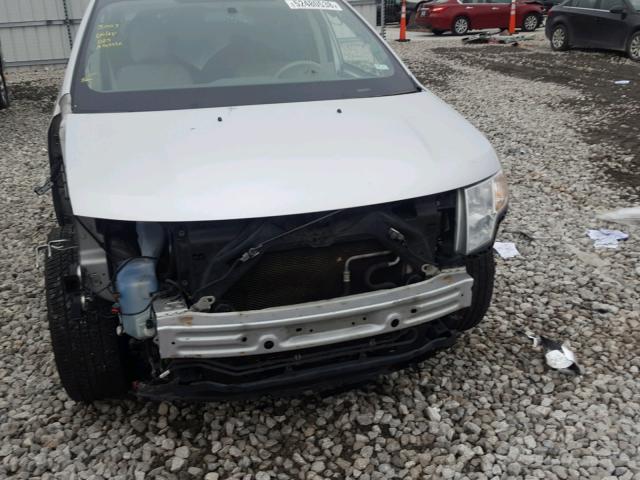 2FMDK4JCXABB01439 - 2010 FORD EDGE SEL GRAY photo 9