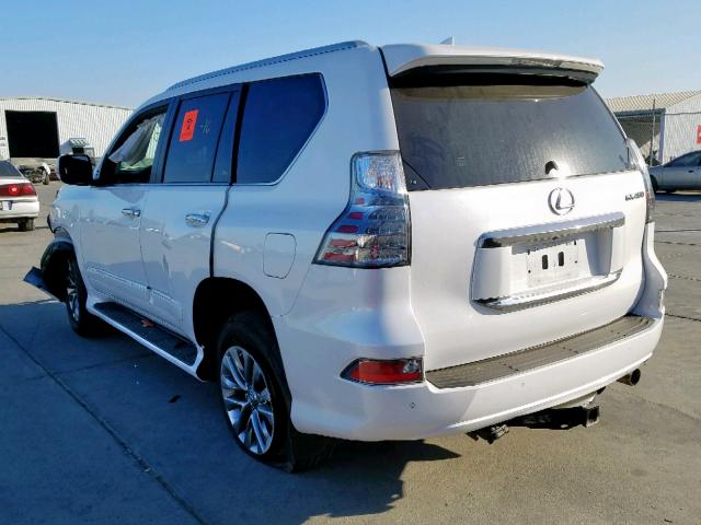 JTJJM7FX0G5129758 - 2016 LEXUS GX PREMIUM WHITE photo 3