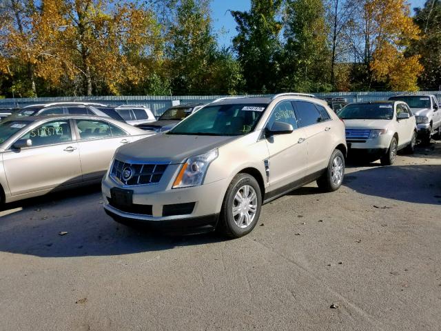 3GYFNDE39CS509159 - 2012 CADILLAC SRX LUXURY TAN photo 2