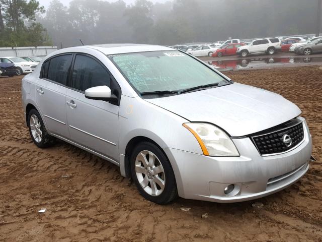 3N1AB61E98L629625 - 2008 NISSAN SENTRA 2.0 SILVER photo 1