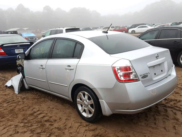 3N1AB61E98L629625 - 2008 NISSAN SENTRA 2.0 SILVER photo 3