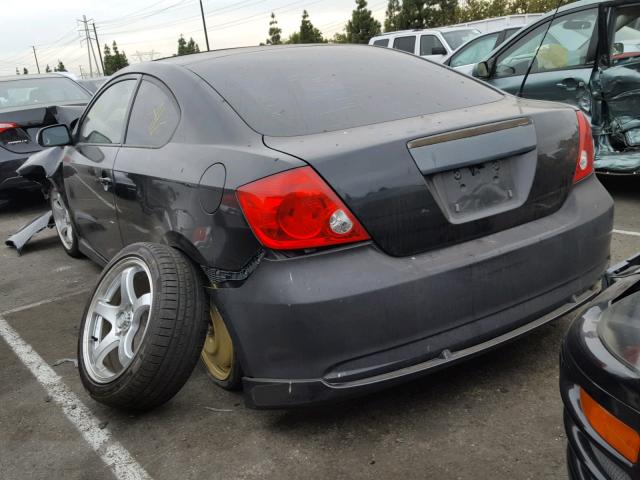 JTKDE177560080442 - 2006 TOYOTA SCION TC შავი ფოტო 3