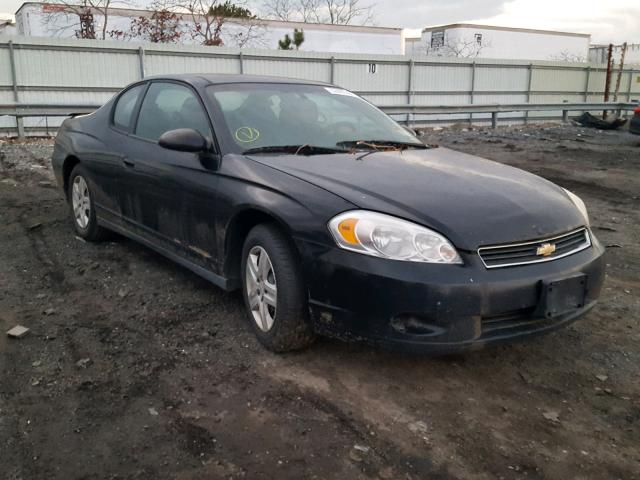 2G1WJ15K179417045 - 2007 CHEVROLET MONTE CARL BLACK photo 1