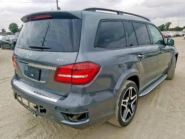 4JGDF7DE4JB005122 - 2018 MERCEDES-BENZ GLS 550 4M GRAY photo 4