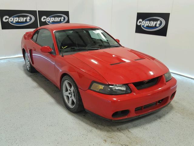 1FAFP48Y14F194280 - 2004 FORD MUSTANG CO RED photo 1