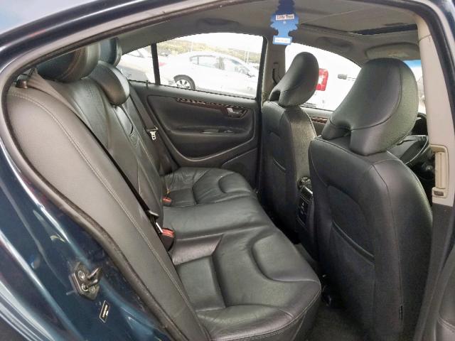 YV1RS592672630990 - 2007 VOLVO S60 2.5T BLUE photo 6