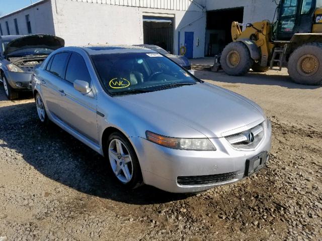 19UUA66296A014705 - 2006 ACURA 3.2TL SILVER photo 1