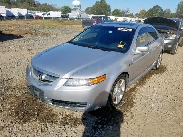 19UUA66296A014705 - 2006 ACURA 3.2TL SILVER photo 2